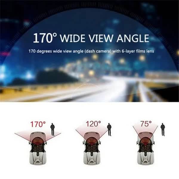 4 Zoll FHD Bildschirm Auto Kamera Auto Dashcam