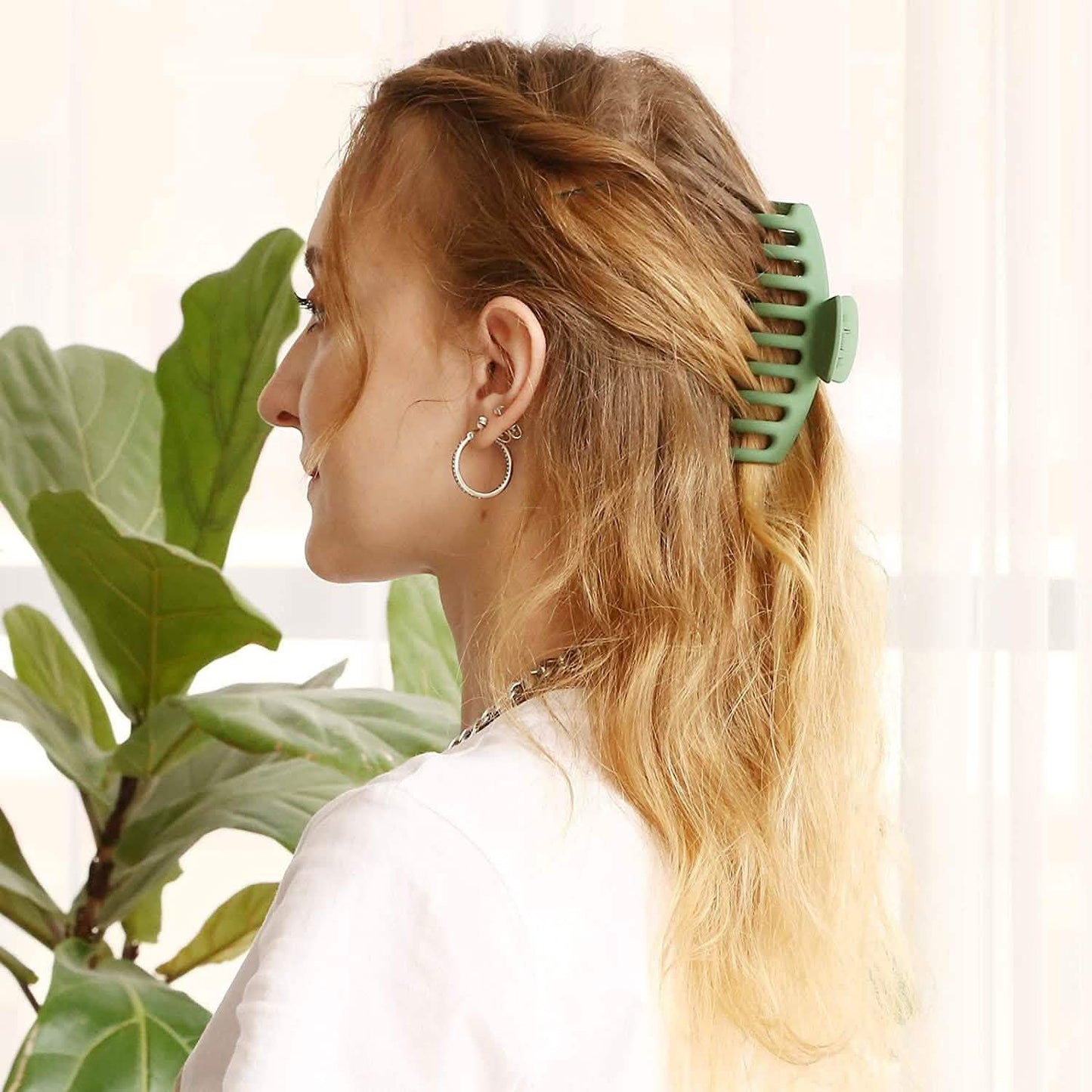 4er-Pack: Große Haarspangen