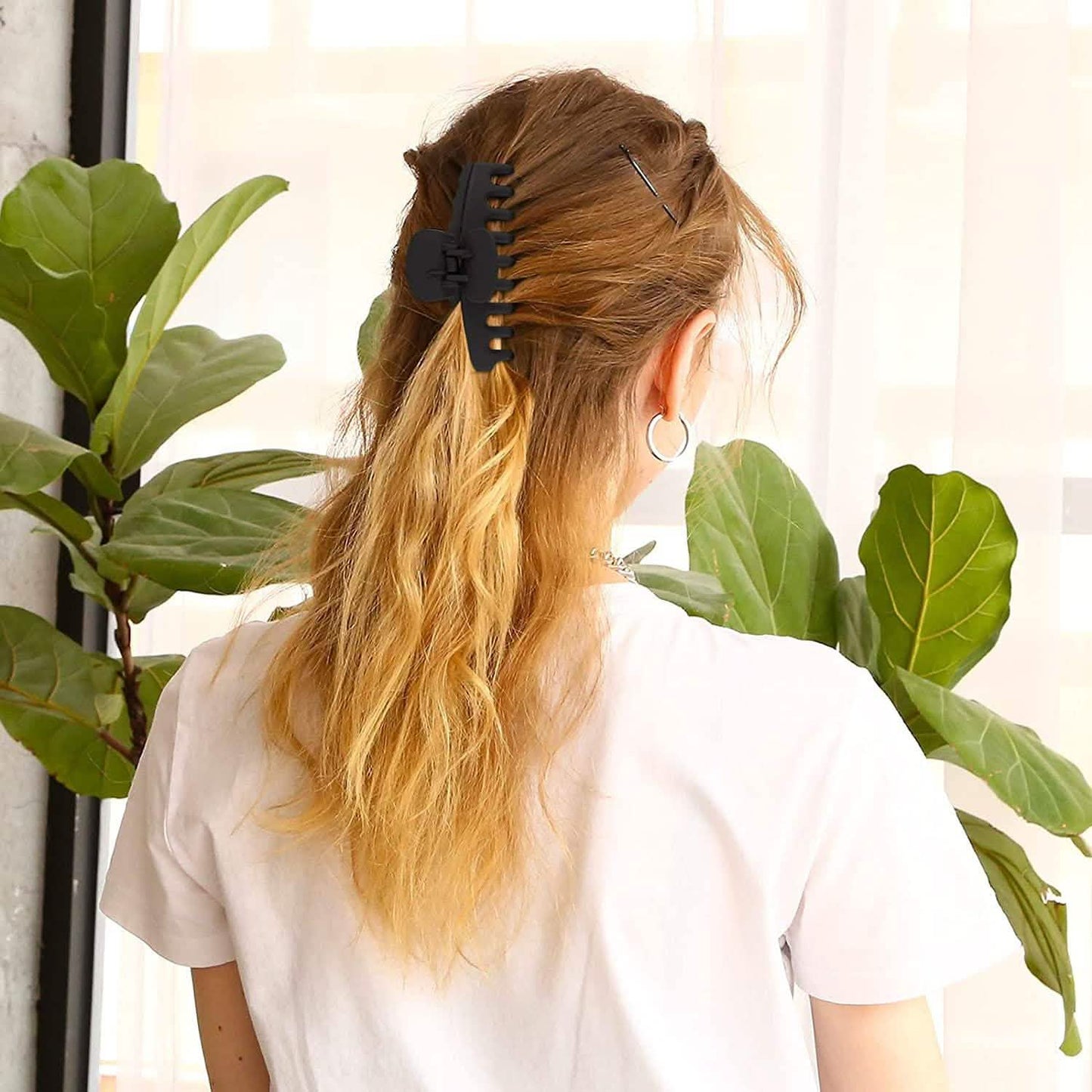 4er-Pack: Große Haarspangen