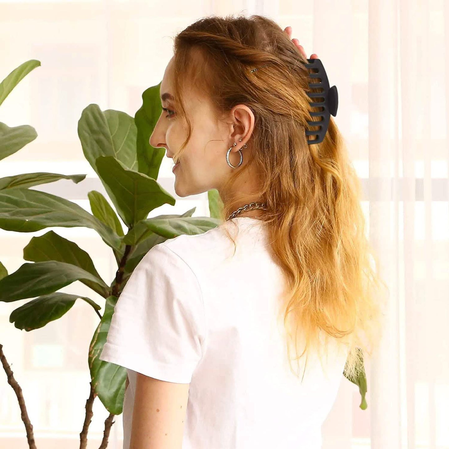 4er-Pack: Große Haarspangen