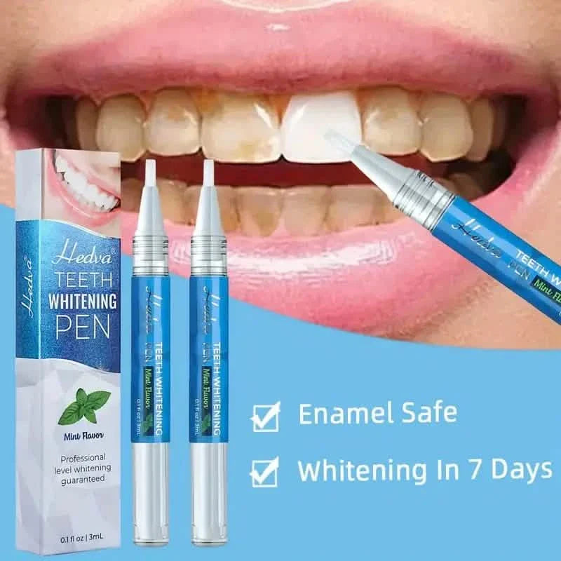 4er-Pack: Aufhellender Zahnaufhellungs-Gelstift mit Minzgeschmack, 3 ml/0,1 fl oz
