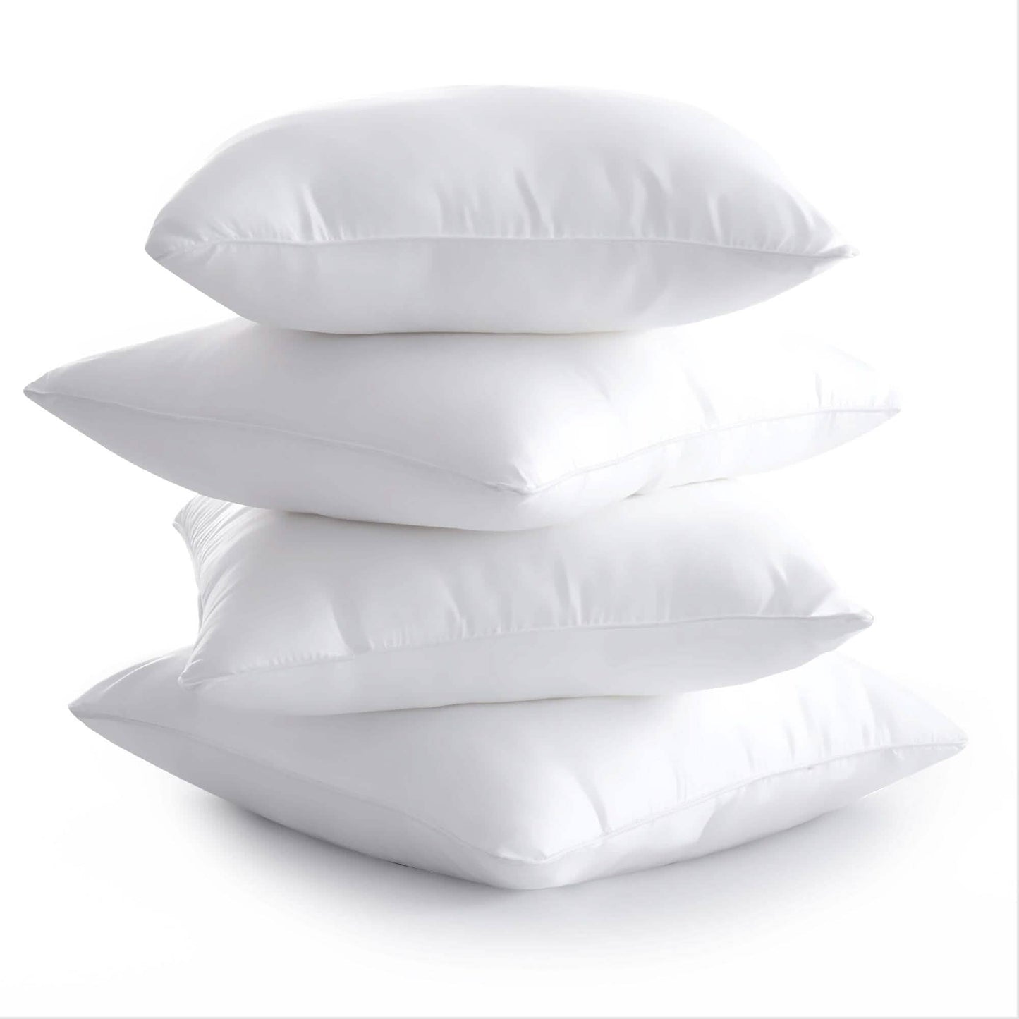 4er-Set: Dekokissen Sofakissen Couchkissen-Set, formstabile Kissen
