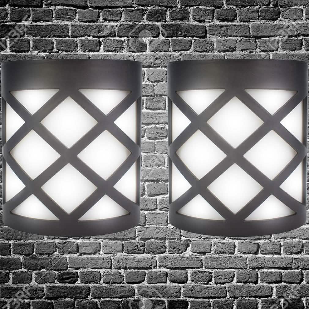 4er-Pack: EcoThink Solar-LED-Leuchten für den Außenbereich