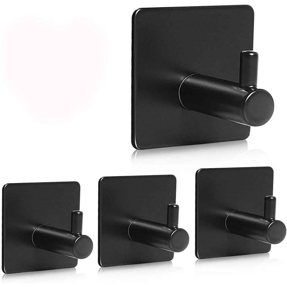 4er-Pack: Robuste und langlebige Wandhaken aus Edelstahl 304
