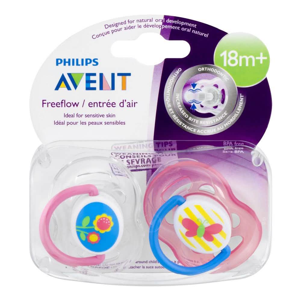 4er-Pack: Philips Avent Freeflow Schnuller