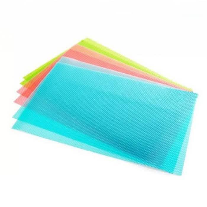 4er-Pack: Kühlschrankmatten