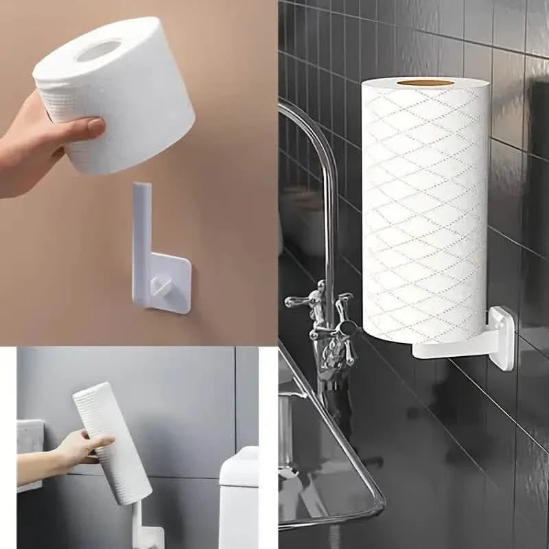 4er-Pack: Wand-Hutablage, L-förmiger Lagerregal mit starkem Klebstoff