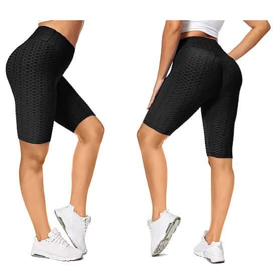 4er-Pack Damen Po-Lifting Biker-Shorts (Anti-Cellulite)