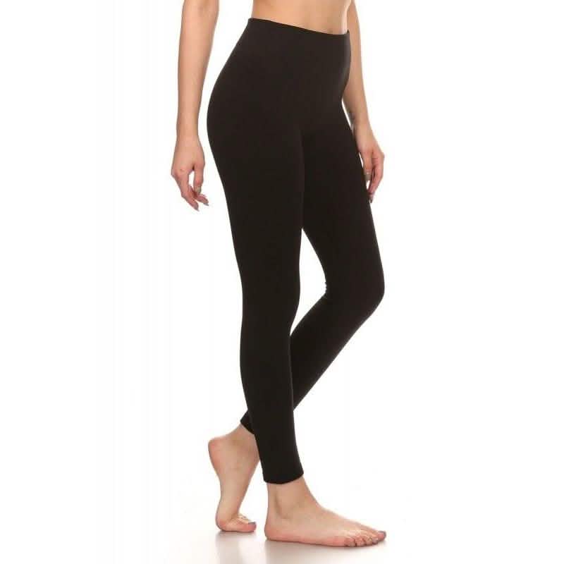 4er-Pack: Fleecegefütterte Premium-Leggings für Damen