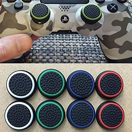 4 Paar: Silikon Kappen Joystick Thumb Grip Schutzhüllen für PS3 PS4 Xbox 360 Xbox One Wii U Game Controller