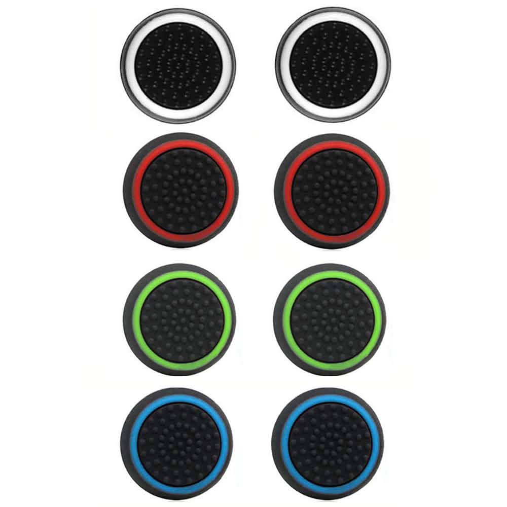 4 Paar: Silikon Kappen Joystick Thumb Grip Schutzhüllen für PS3 PS4 Xbox 360 Xbox One Wii U Game Controller