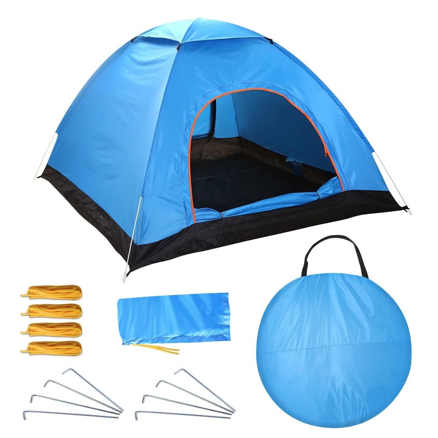4-Personen-Camping-wasserdichtes Zelt