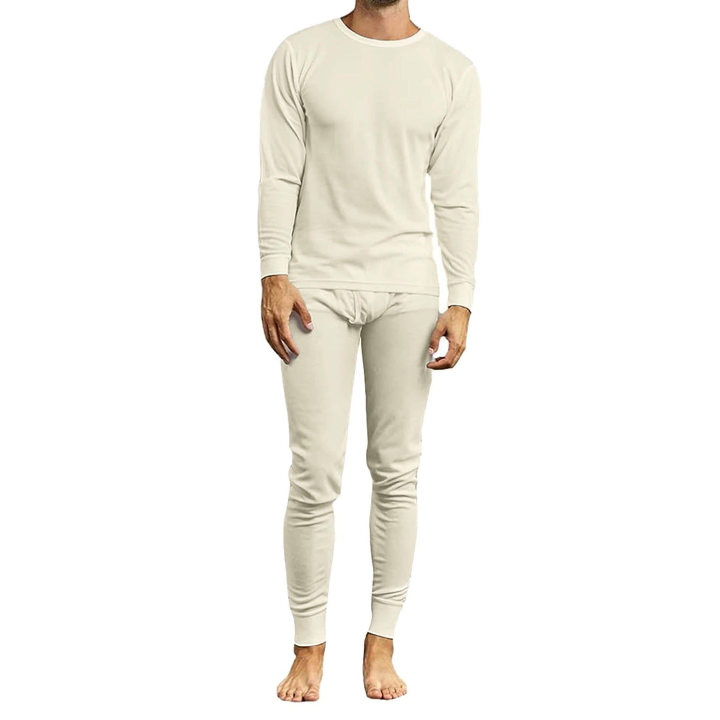 4-teilig: Sortiertes, leichtes Thermounterwäsche-Set, bestehend aus Thermoshirt und -hose (2 komplette Sets)