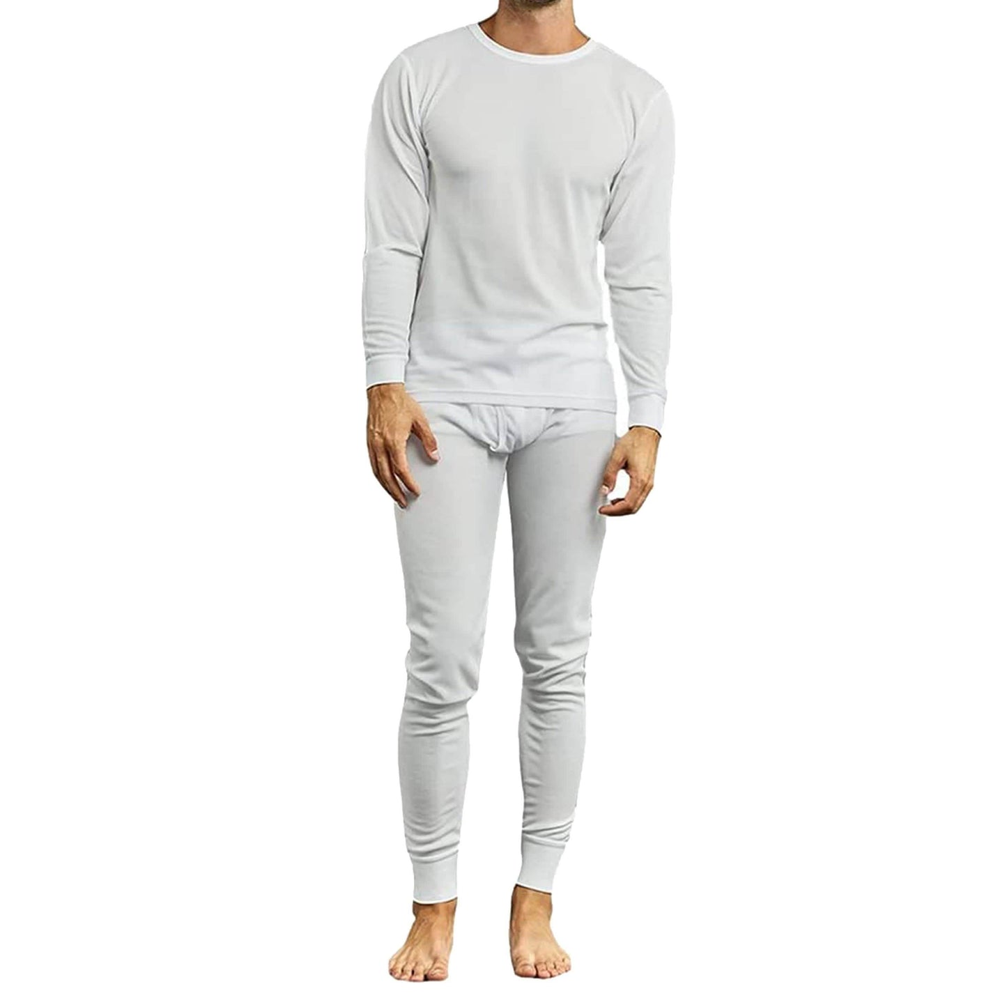 4-teilig: Sortiertes, leichtes Thermounterwäsche-Set, bestehend aus Thermoshirt und -hose (2 komplette Sets)