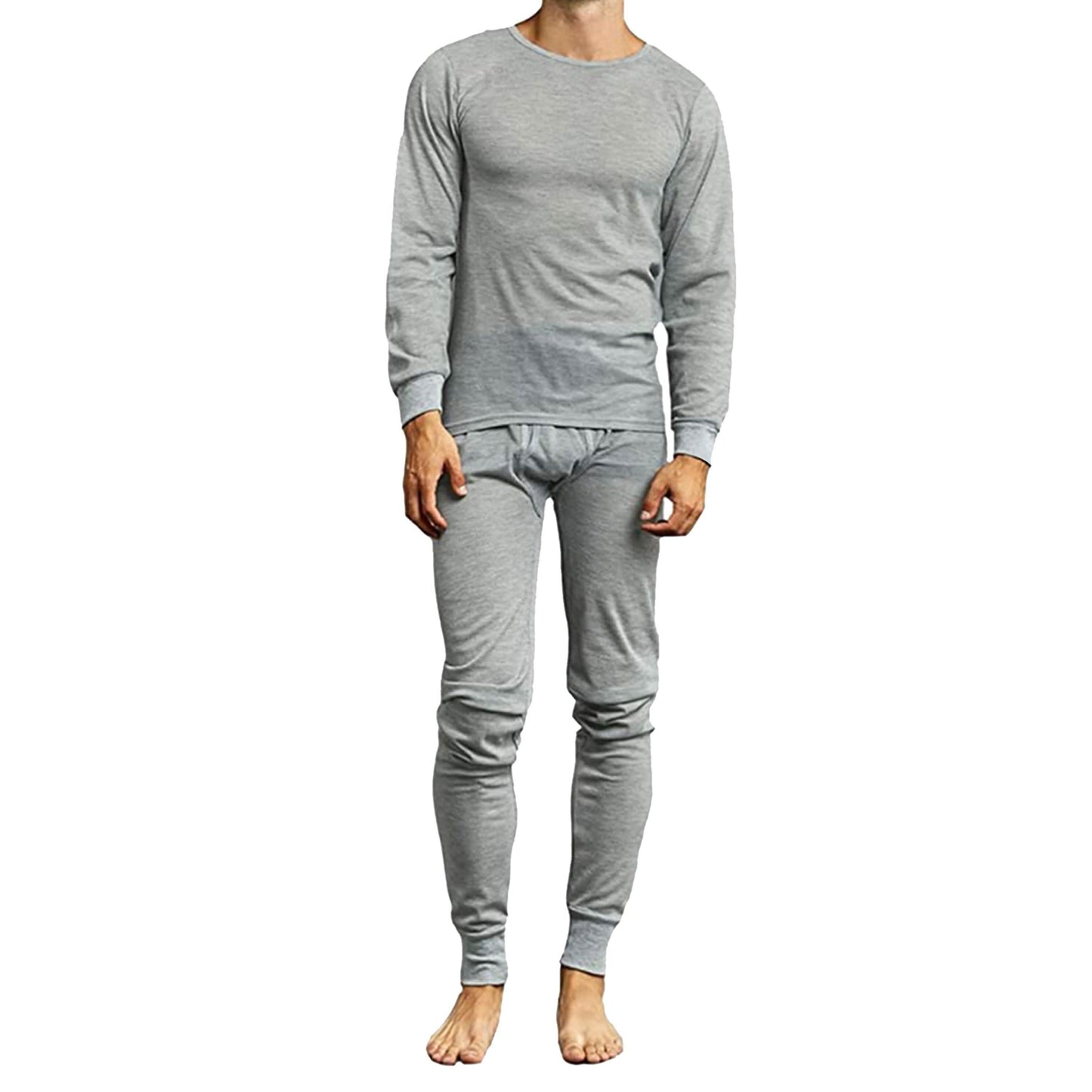 4-teilig: Sortiertes, leichtes Thermounterwäsche-Set, bestehend aus Thermoshirt und -hose (2 komplette Sets)
