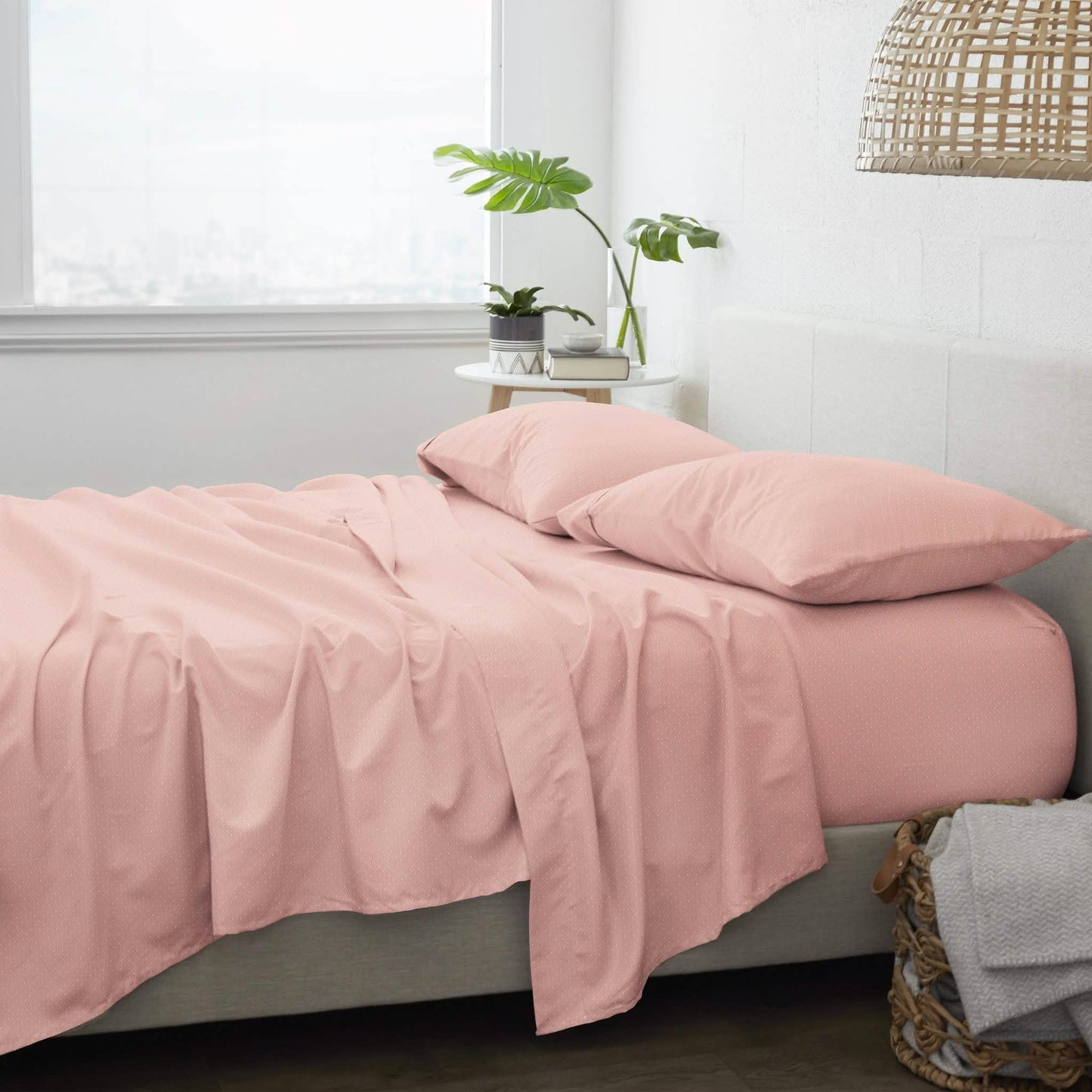 4-teilig: Made Supply Co. gemustertes Bettwäsche-Set – verschiedene Stile