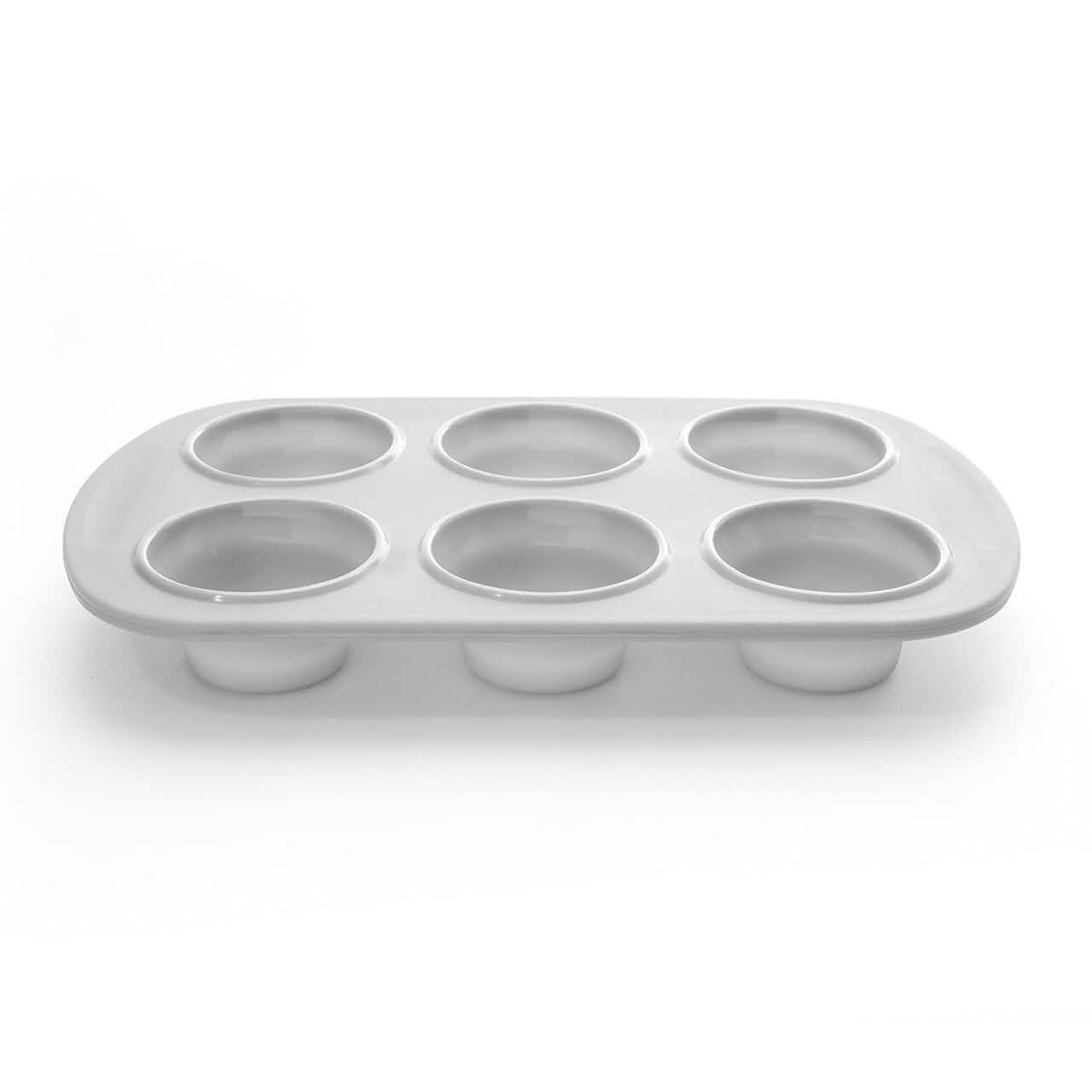4er-Set: zusammenklappbare Silikon-Backformen