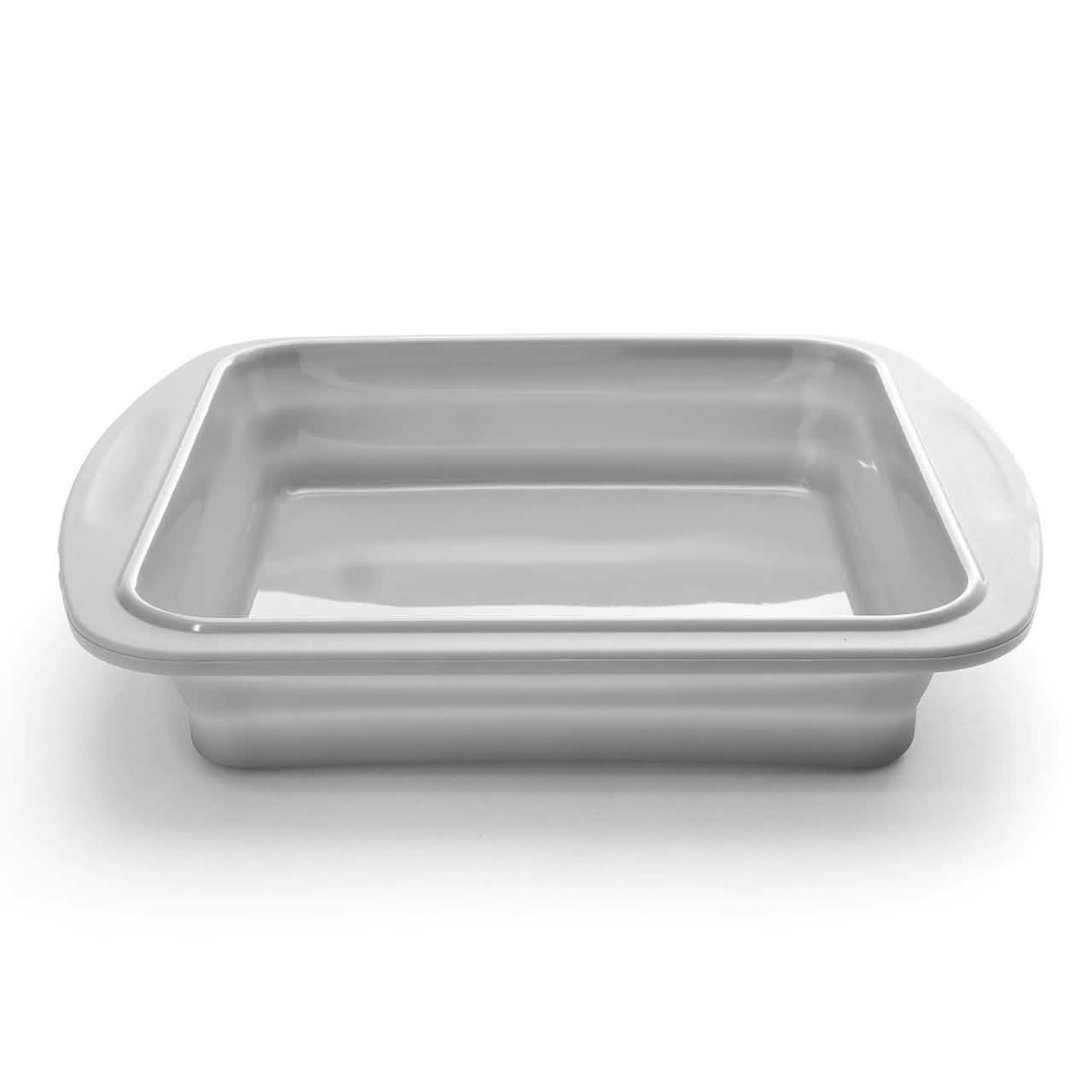 4er-Set: zusammenklappbare Silikon-Backformen