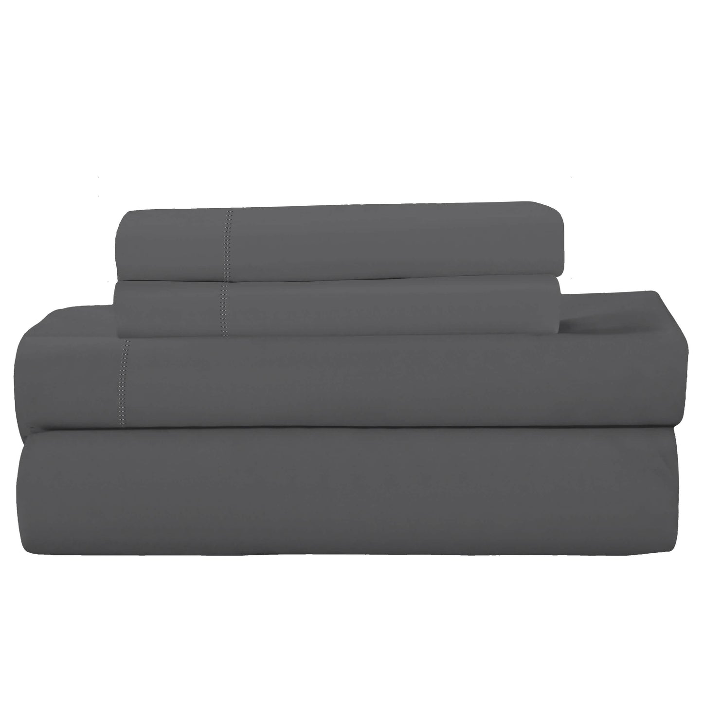 4-teiliges Set: Global Bettlaken-Set aus gebürsteter Mikrofaser