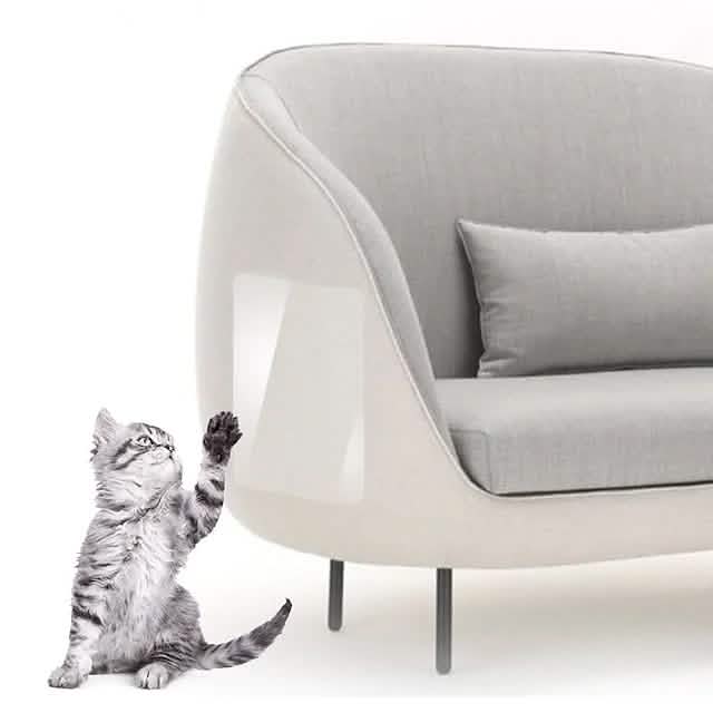 4-teilig: Sofa-Katzenkratzpad-Kratzer