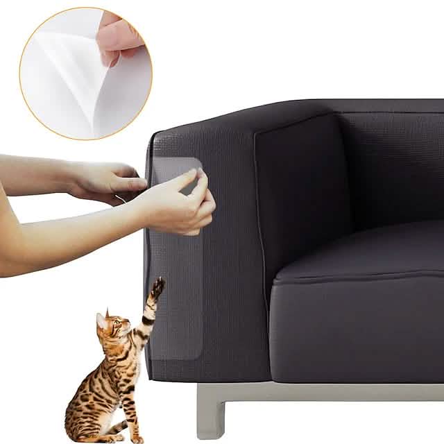 4-teilig: Sofa-Katzenkratzpad-Kratzer