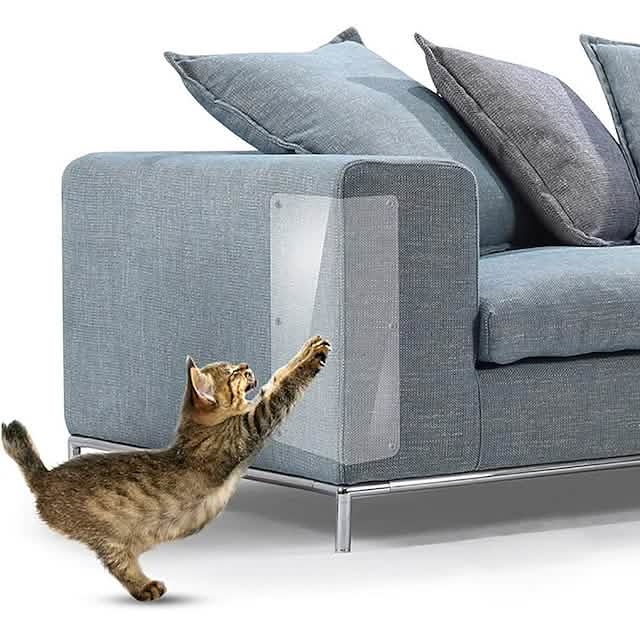 4-teilig: Sofa-Katzenkratzpad-Kratzer