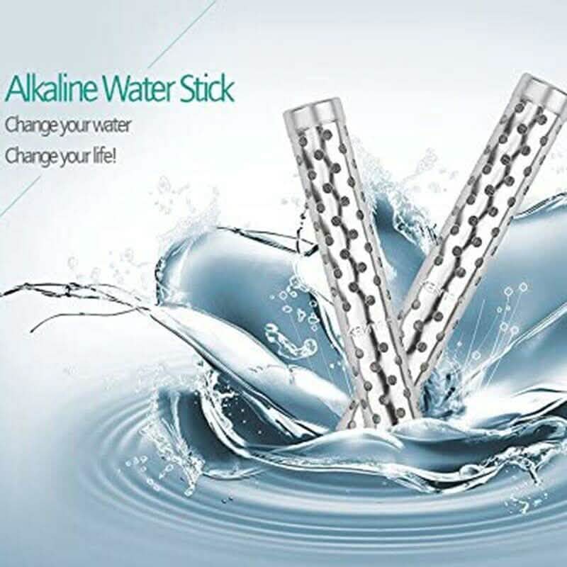 4er-Set: Tragbarer alkalischer Wasserionisierer-Stab, Wasserstoff-Mineralienreiniger PH Lo V2E4