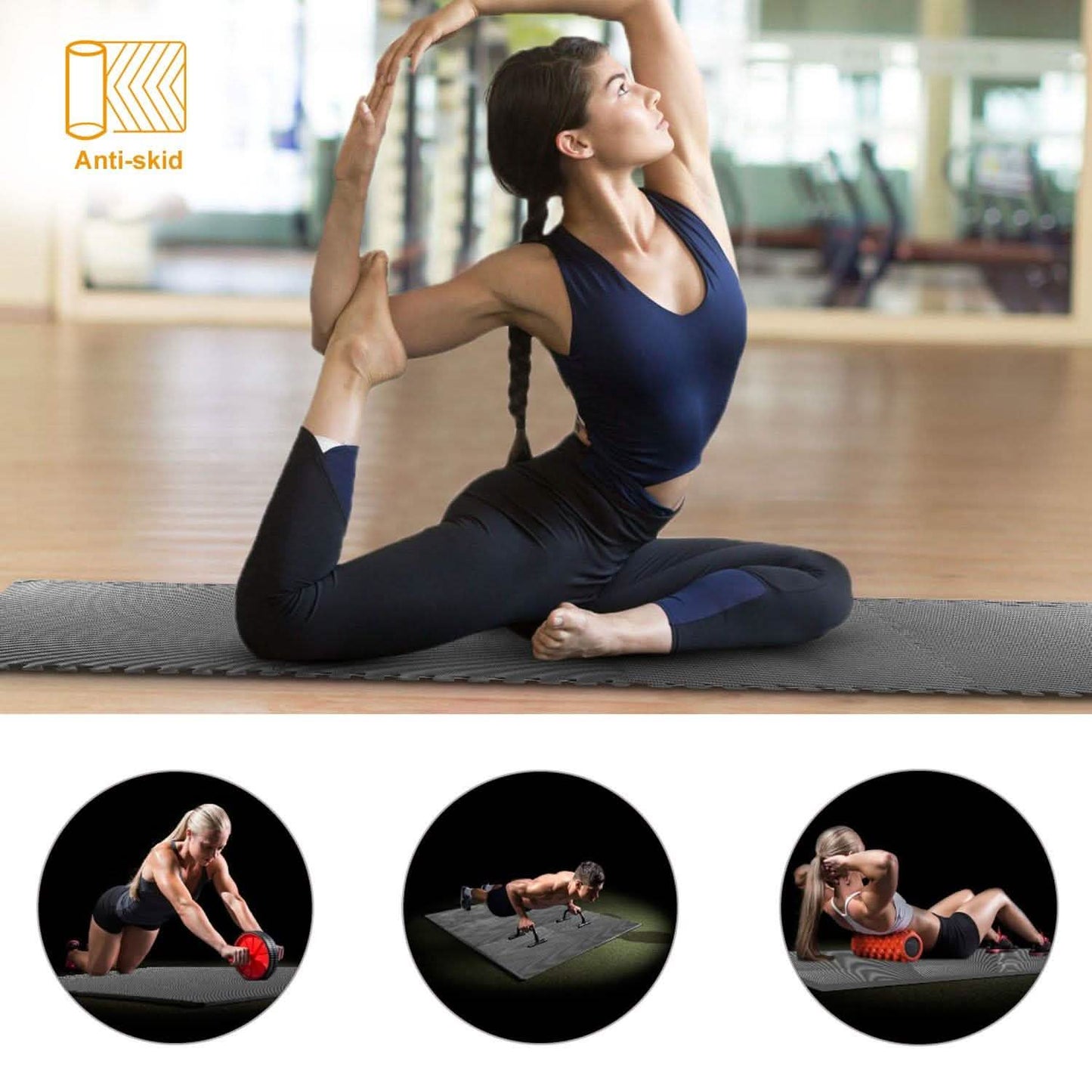4-teilig: Puzzle-Trainingsschaummatte