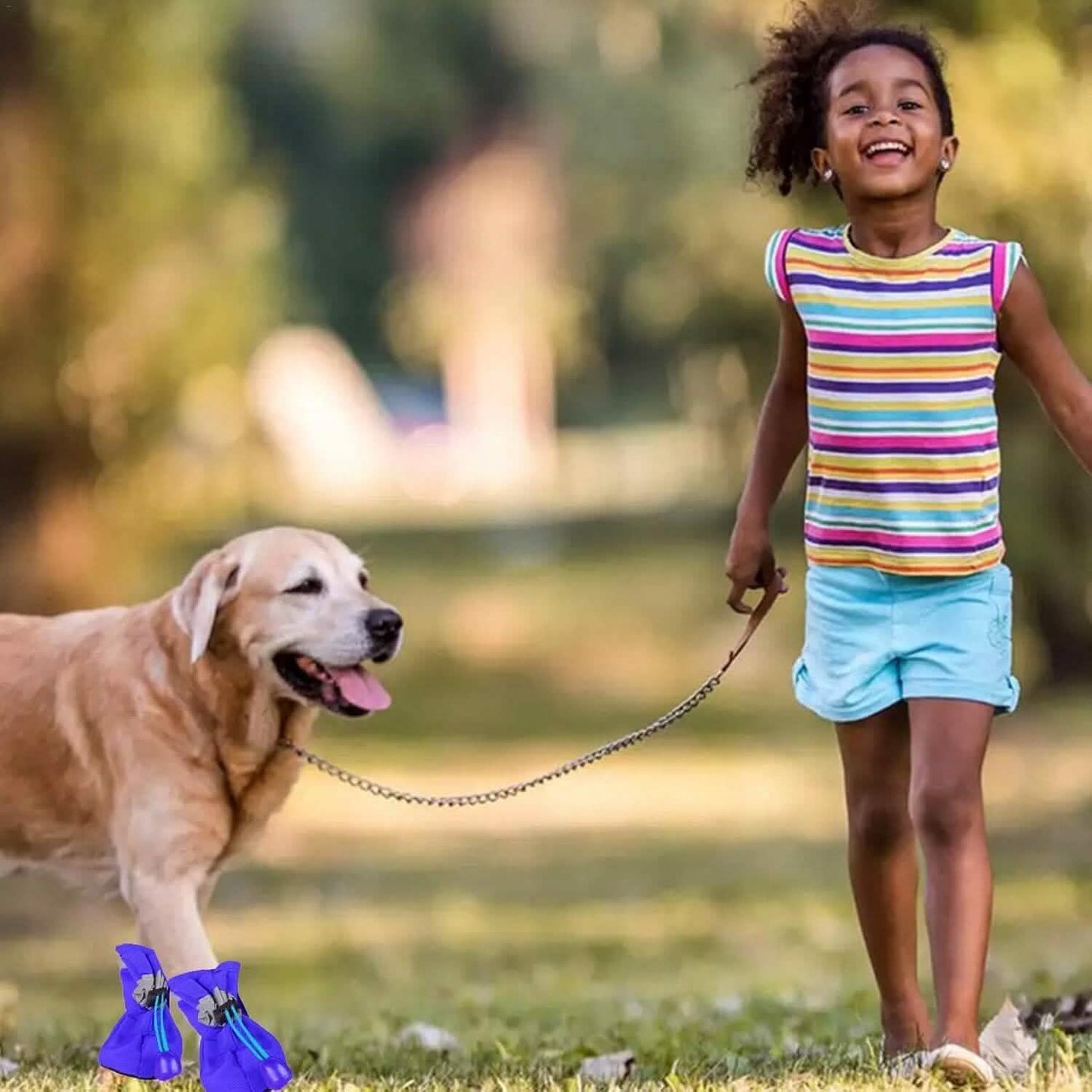 4 Stück: Wasserabweisende Hundeschuhe