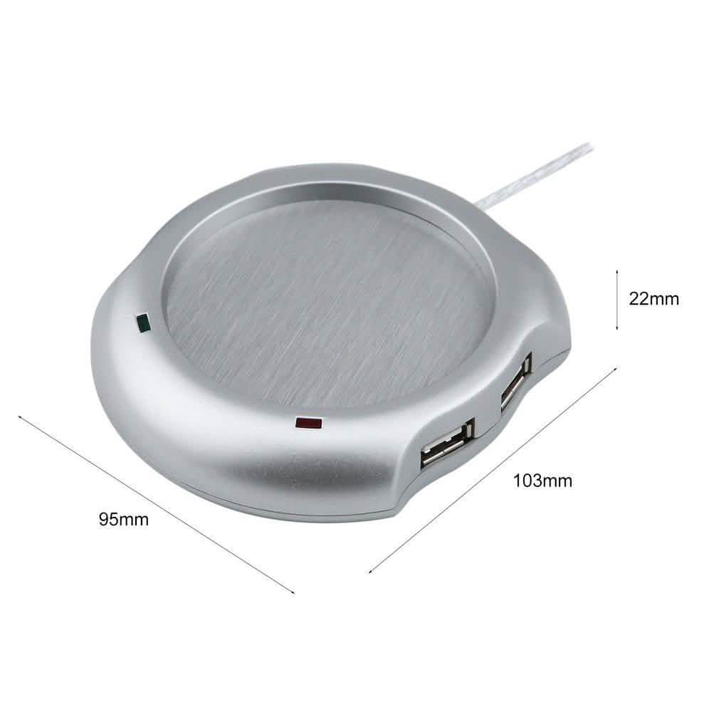 Tassenwärmer mit 4-Port-USB-Hub