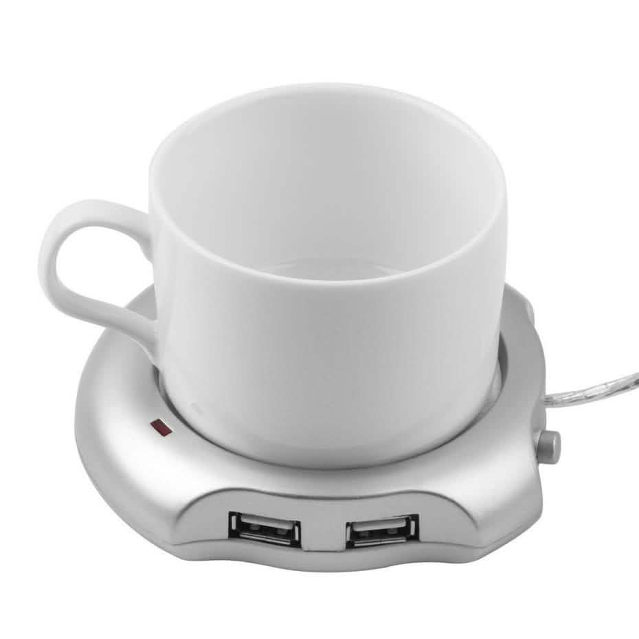 Tassenwärmer mit 4-Port-USB-Hub