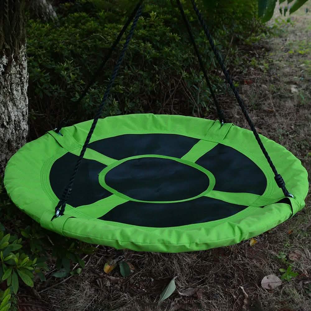 40 Zoll Outdoor-Baumschaukel Hängeseil Reifensitz Unterlage Gartenmatte