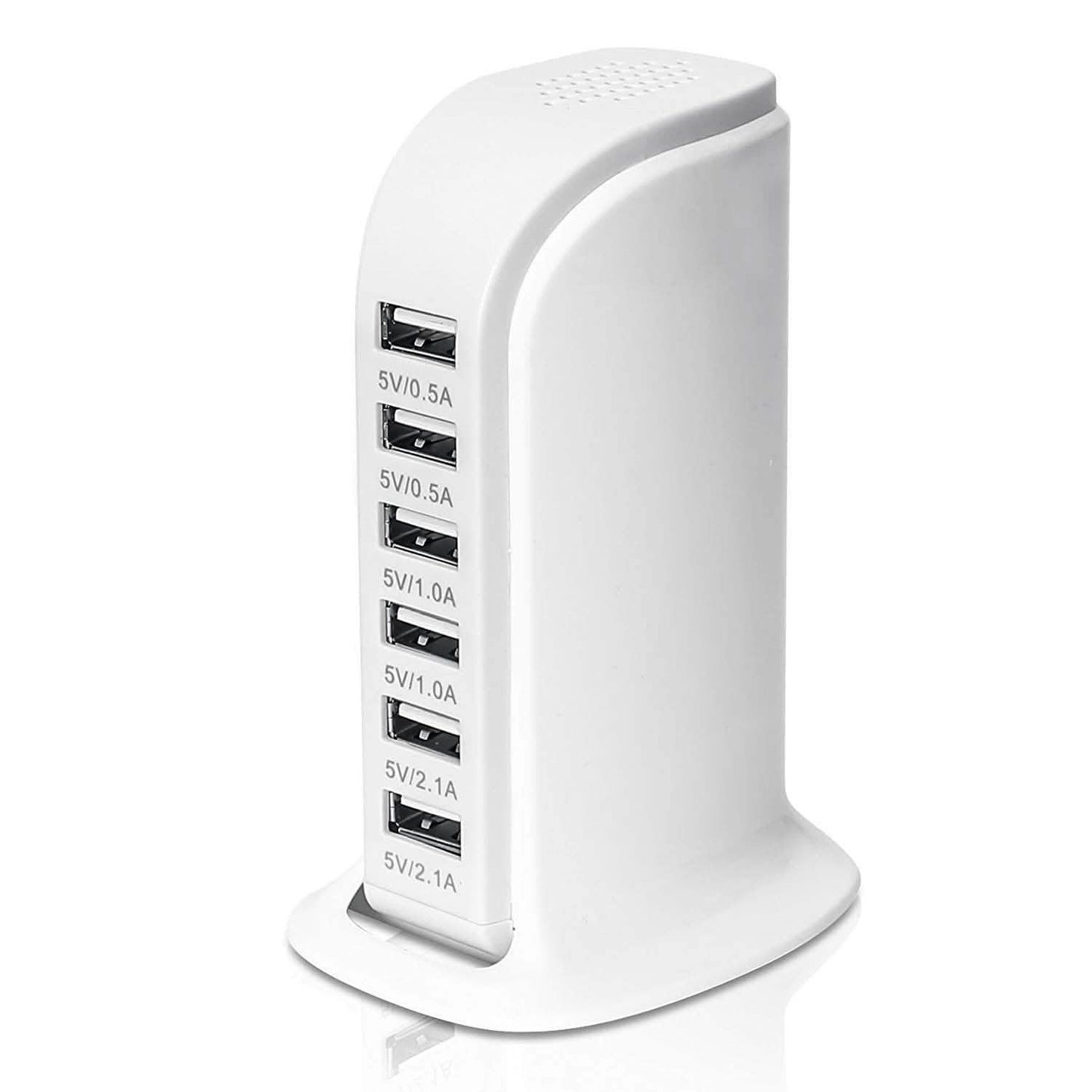 40-Watt-6-Port-USB-Ladestation für Smartphones und Tablets