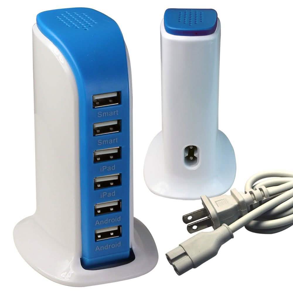 40 Watt 6-Port USB-Ladestation