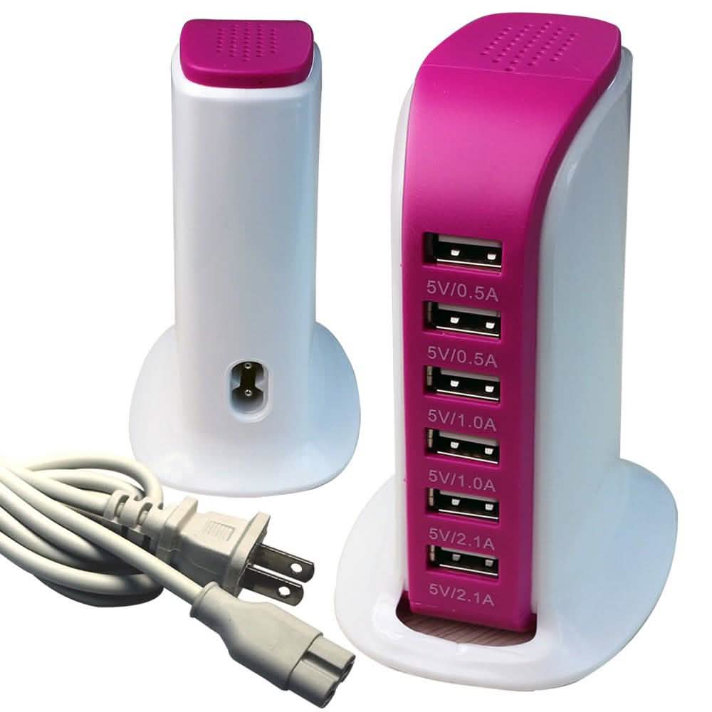 40 Watt 6-Port USB-Ladestation
