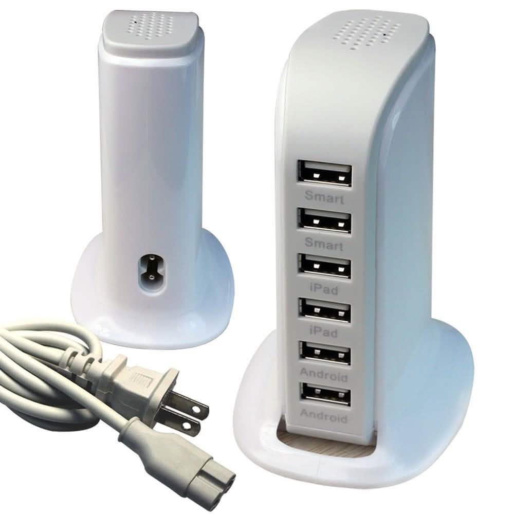 40 Watt 6-Port USB-Ladestation