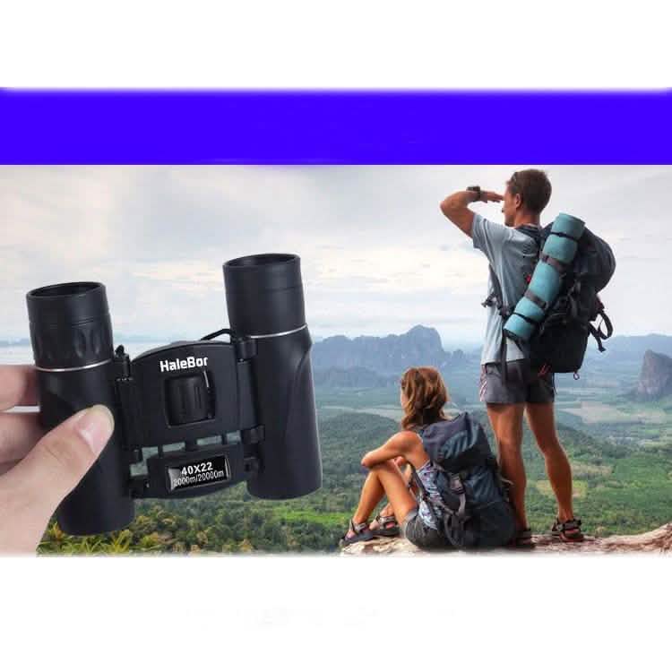Leistungsstarkes 40 x 22 HD Fernglas 2000M Reichweite Faltbares Mini-Teleskop