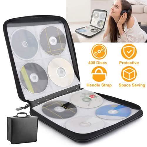 400 Discs CD- & DVD-Aufbewahrung