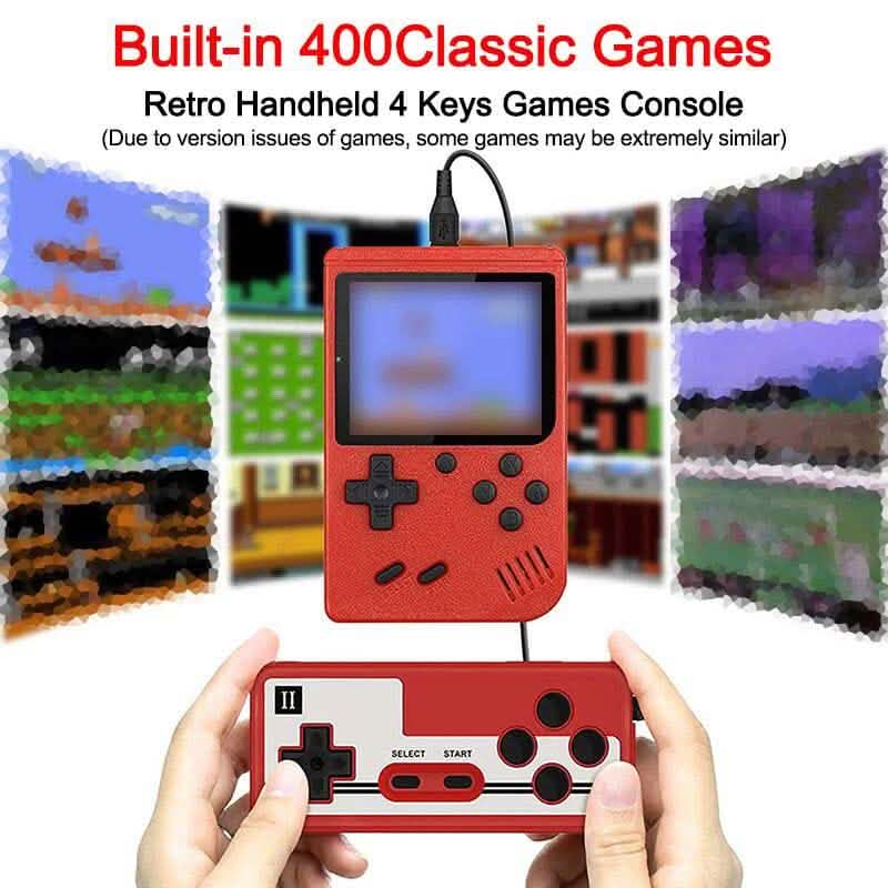 400-in-1 Tragbare Handheld-Videospielkonsole