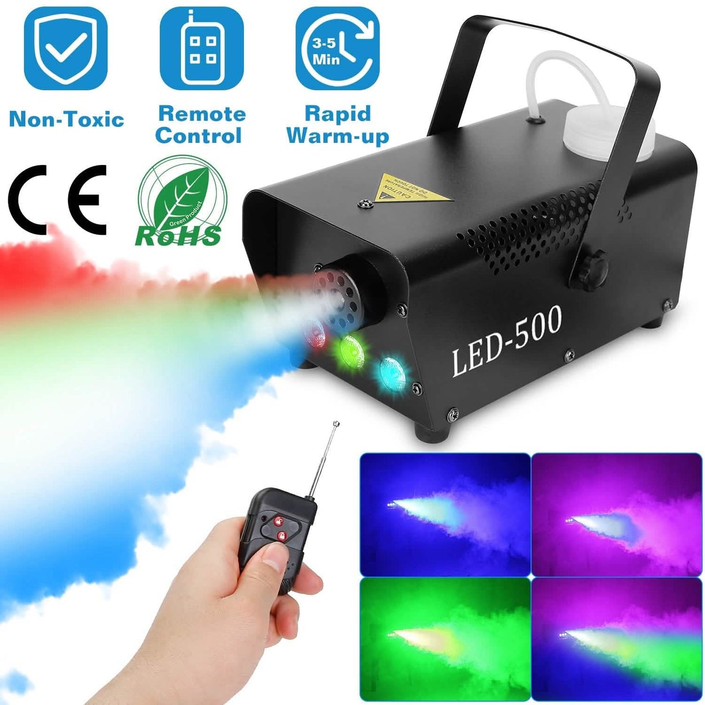 400W RGB LED Nebelmaschine