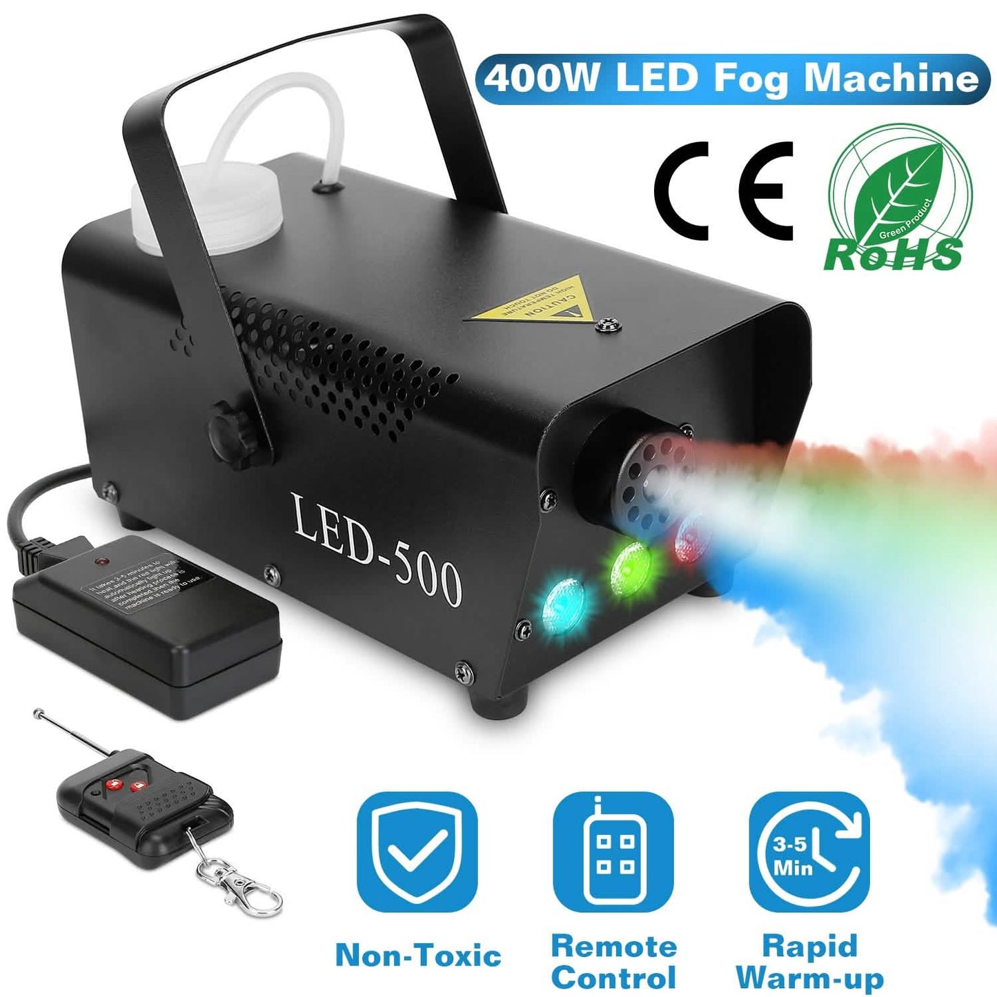 400W RGB LED Nebelmaschine
