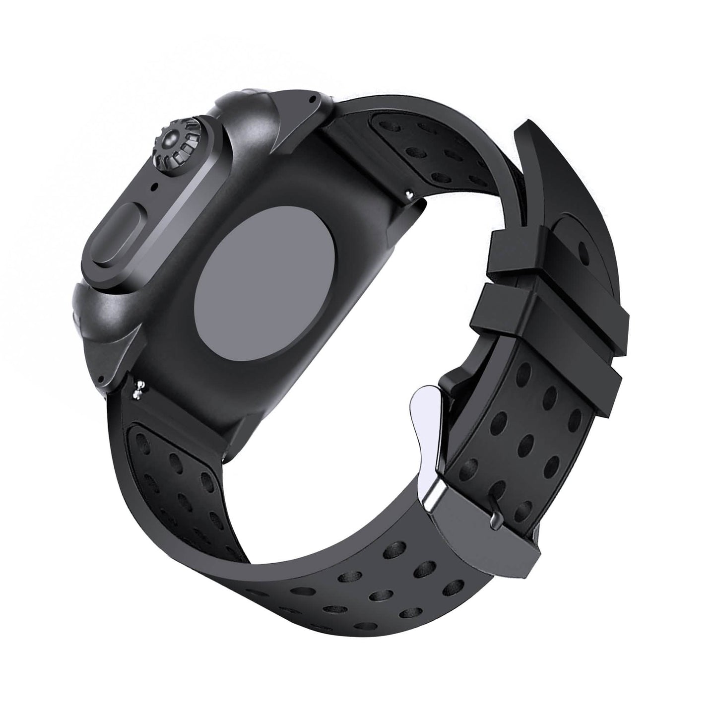 44MM Vollständige Abdeckung Durchsichtige Gehäuseschutzfolie mit Armbändern für Apple iWatch 4 und 5