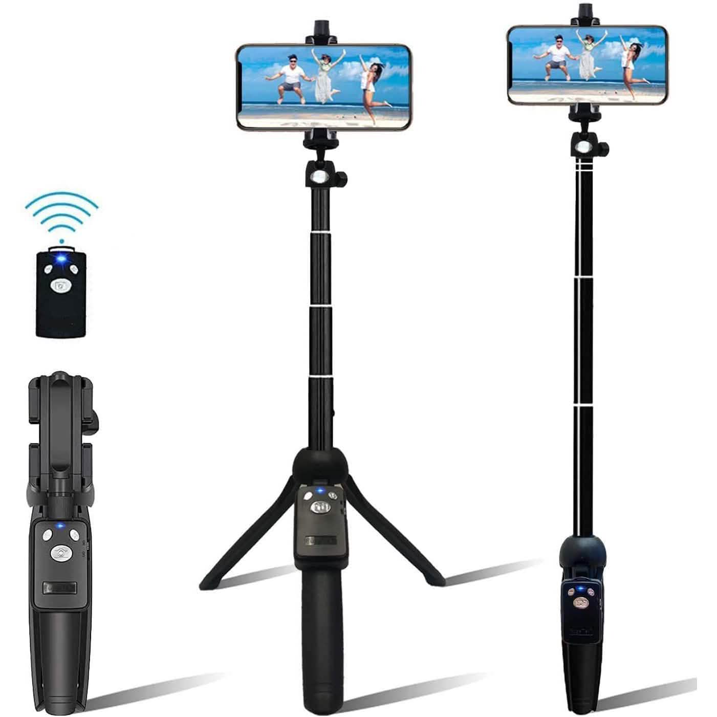 48" Tragbares Selfie-Stick-Stativ