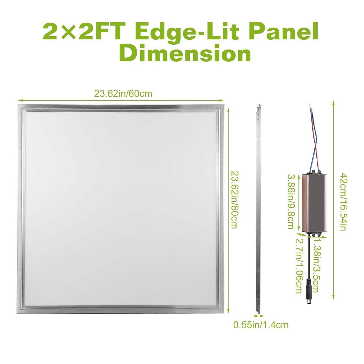 48W 2×2FT LED-Panel 3200LM