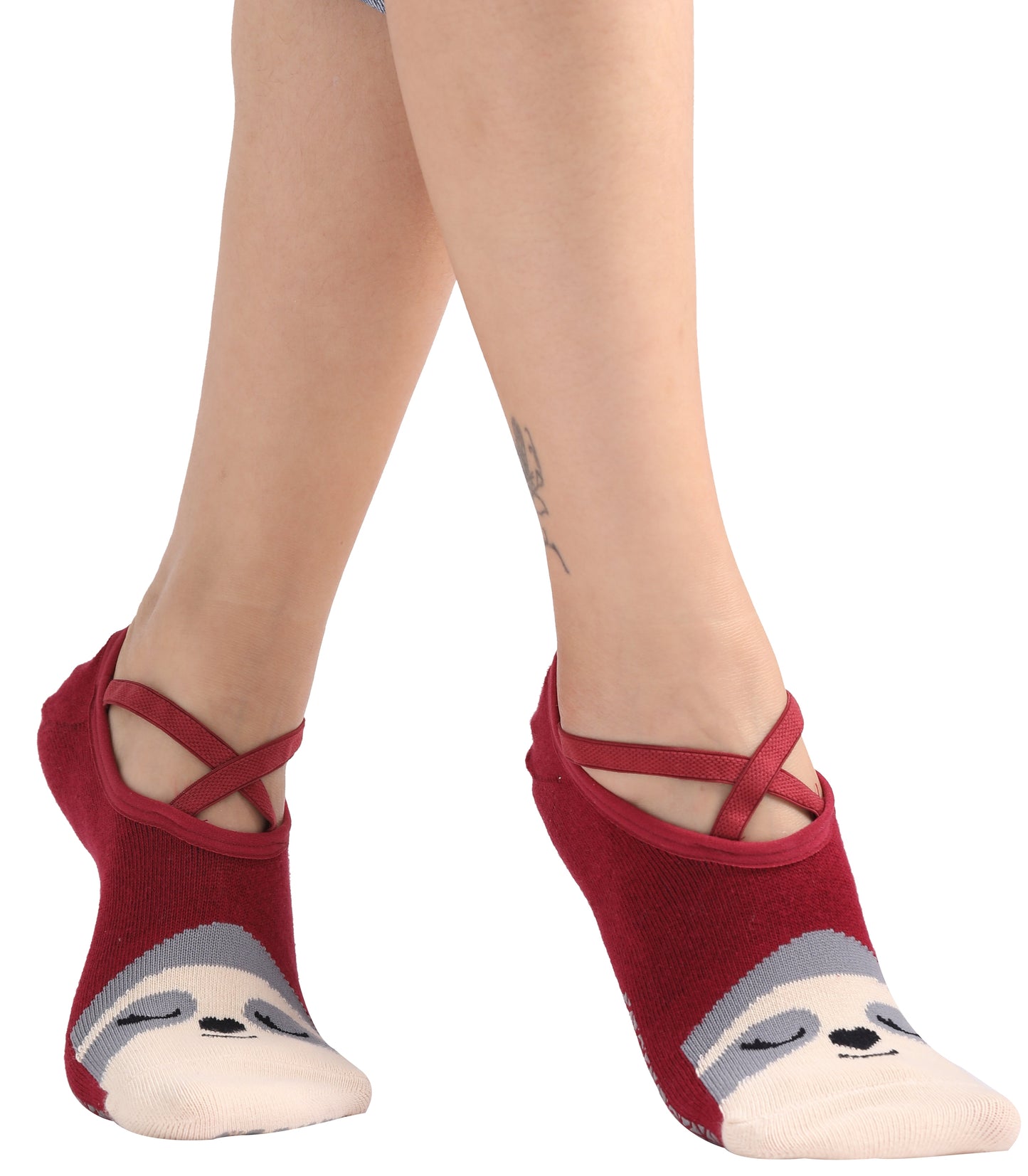 Rutschfeste Krankenhaus-Socken für Damen (Tiere)