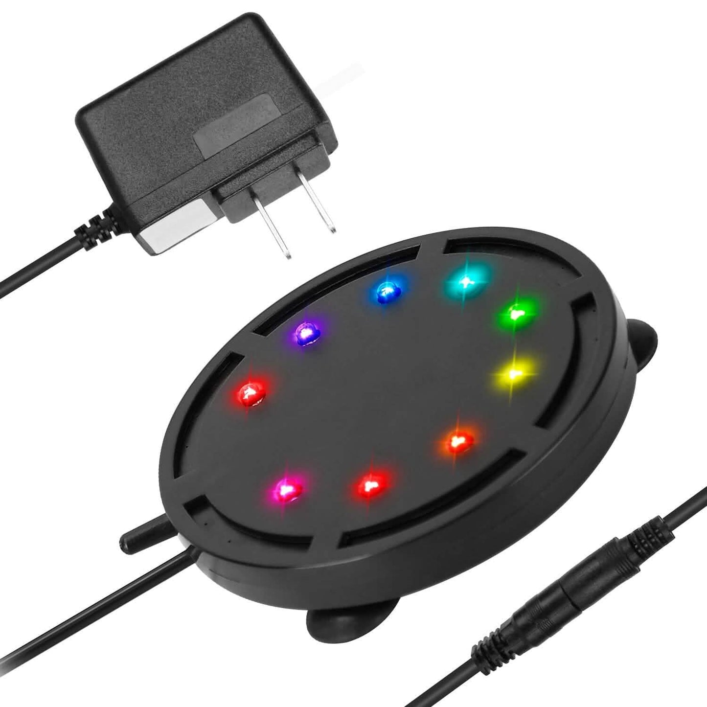 4 Zoll Mehrfarbige LED Aquarium Luftblasenlampe