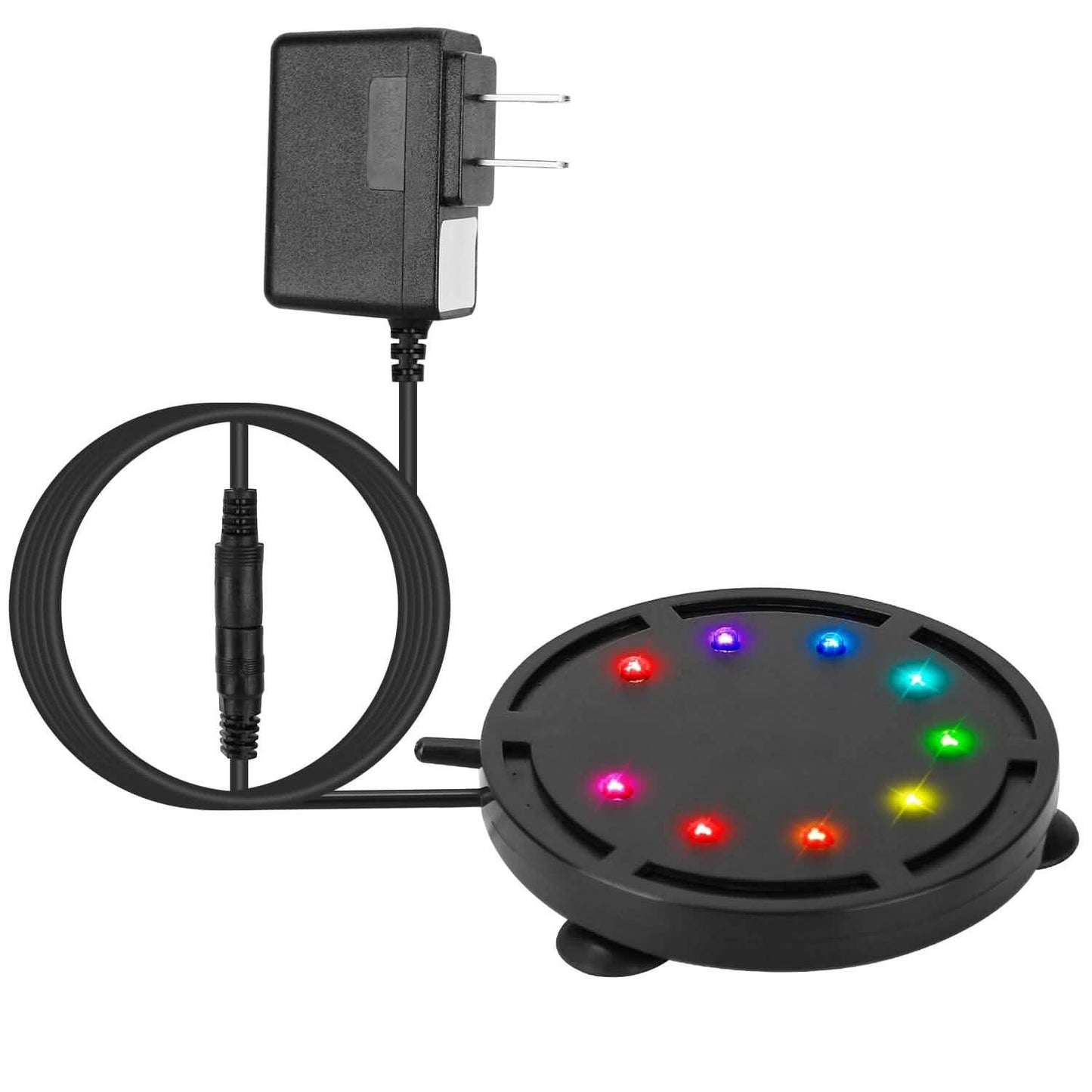 4 Zoll Mehrfarbige LED Aquarium Luftblasenlampe