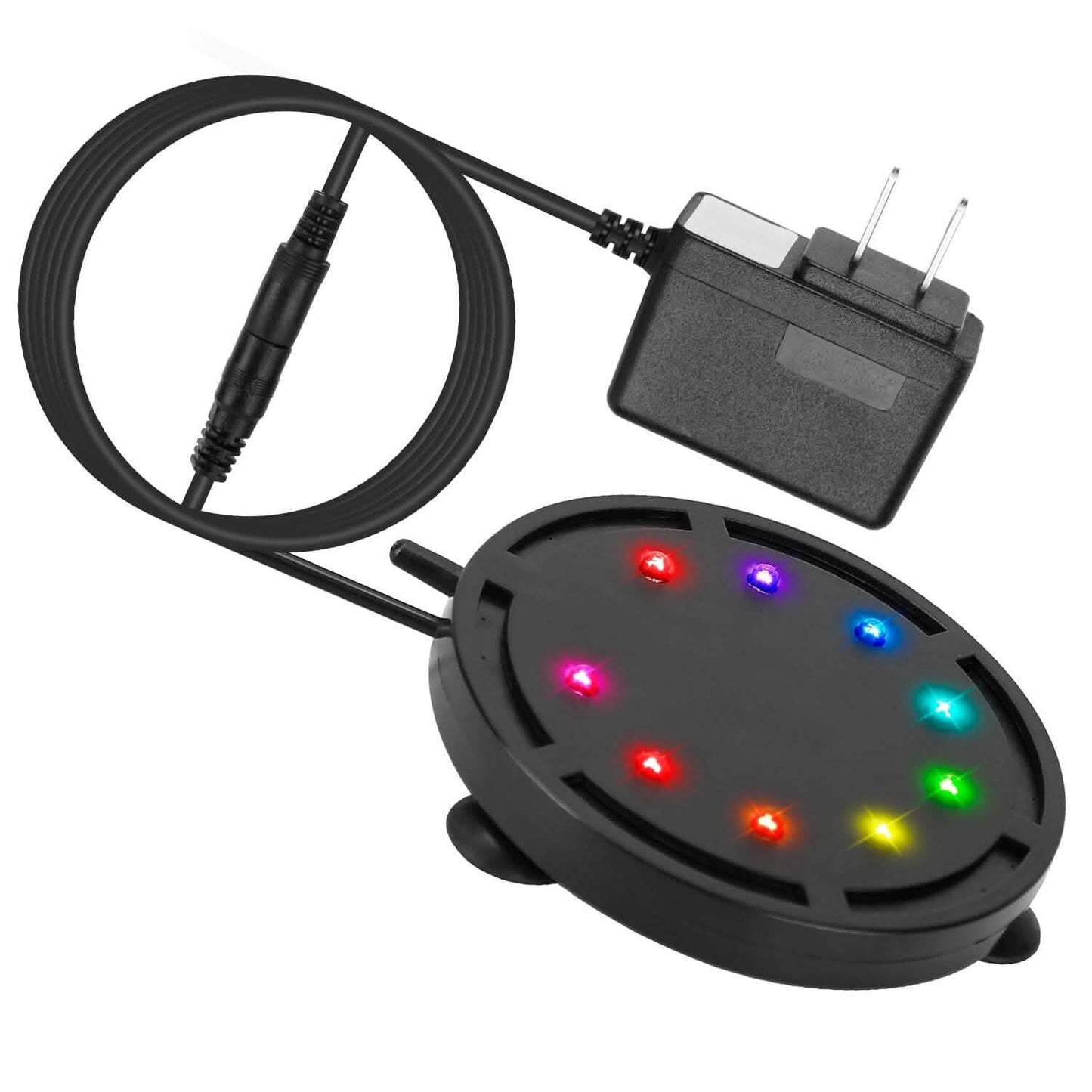 4 Zoll Mehrfarbige LED Aquarium Luftblasenlampe