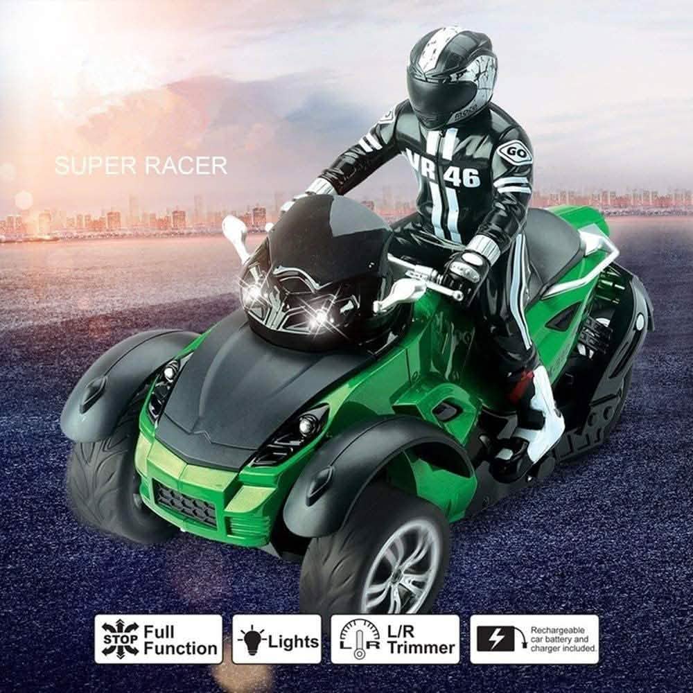 Allrad Offroad 3-Rad Drifting Stunt RC Motorrad