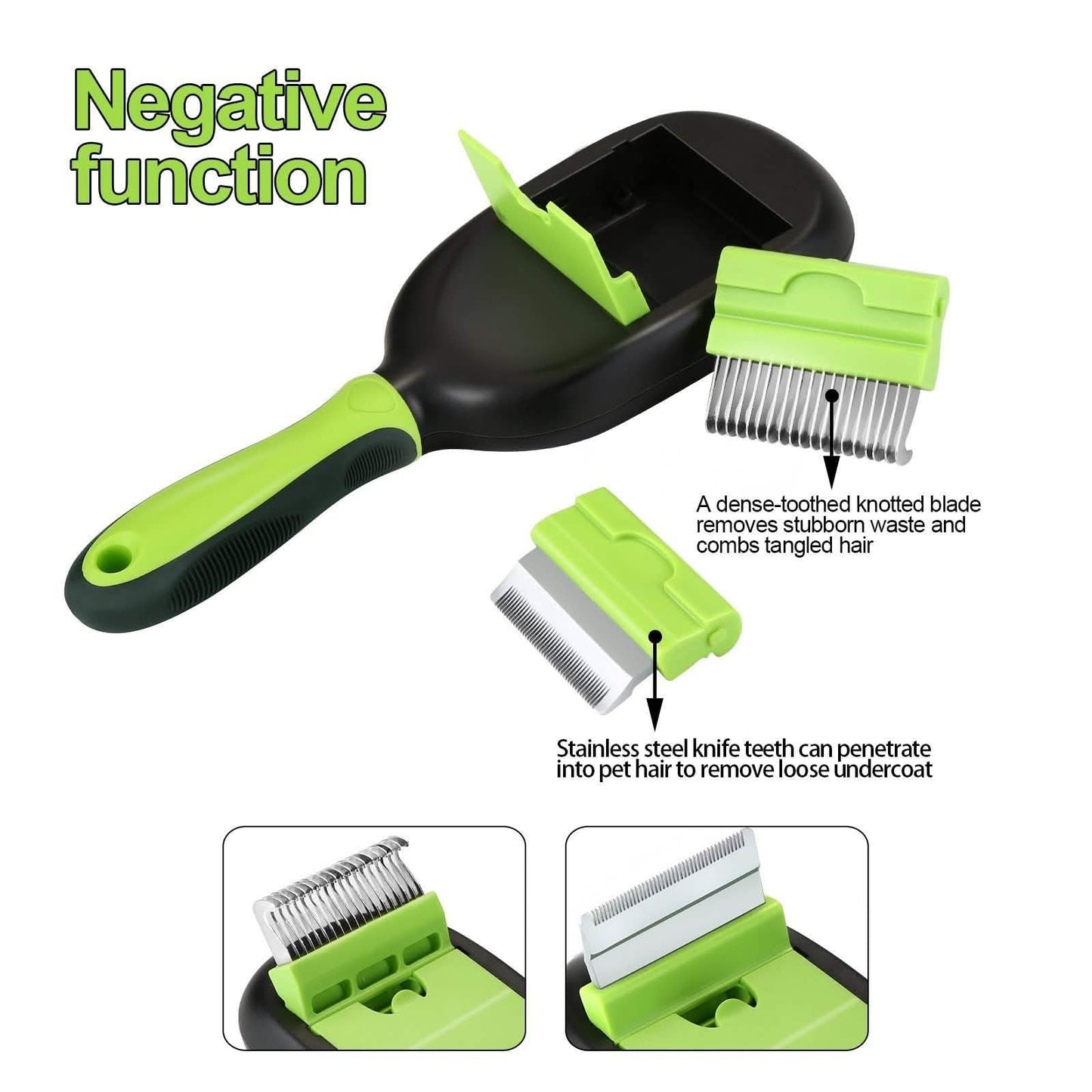 5-in-1 Haustierbürsten-Set Fellpflege und Massagekämme